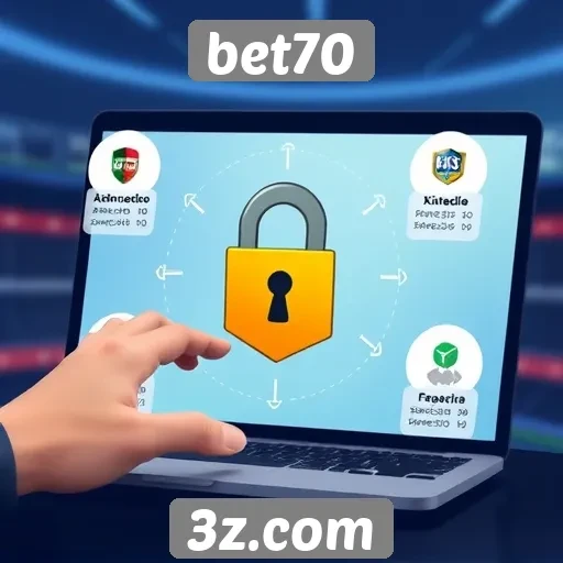 Recursos de segurança no site de apostas bet70