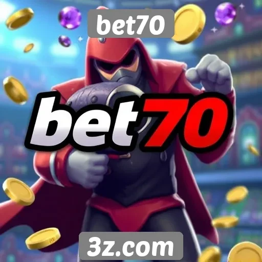 Diversidade de jogos disponíveis no bet70