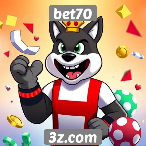 Variedade de jogos disponíveis na bet70